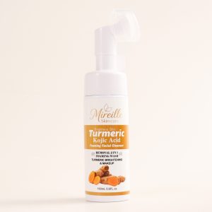 Mireille Skin Care Turmeric Kojic Acid Foaming Facial Cleanser